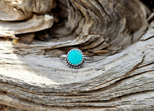 Sonoran turquoise and sterling silver ring