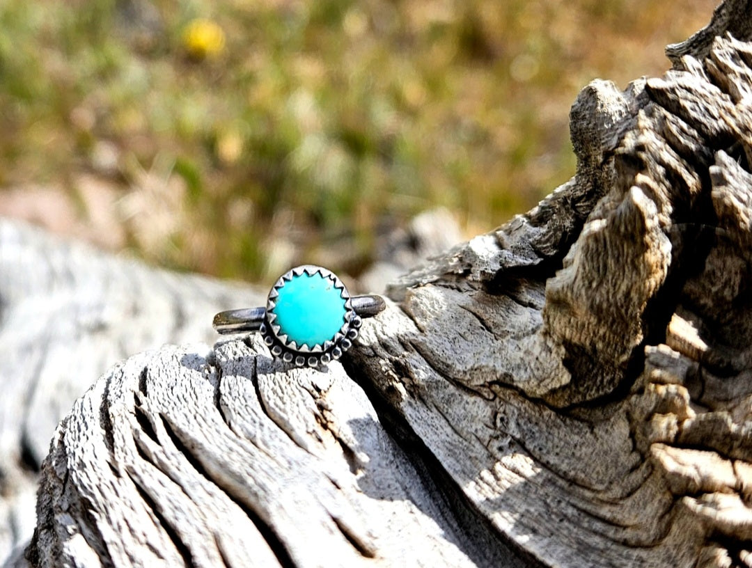 Sonoran turquoise and sterling silver ring